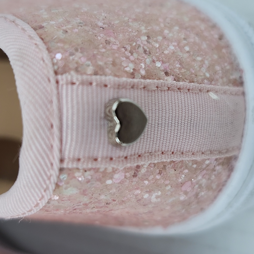NWOT FEVERSOLE SLIP-ON GLITTER SNEAKERS - Picture 5 of 12